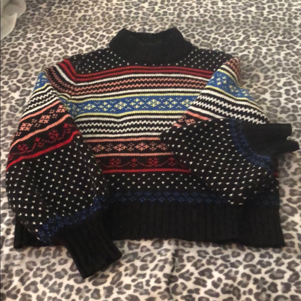 NWT American Eagle Fair Isle Sweater